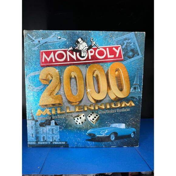 Monopoly 2000 Millennium Property Trading Game 1999 - Picture 1 of 16